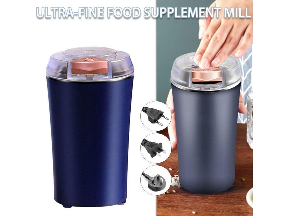 2026-molinillo Eléctrico Portátil De Café, Nozes, Ervas E Especiarias, Aço Inoxidável, 100g, 200w, 110v/220v Enchufe Del Reino Unido