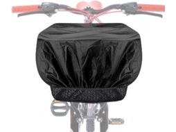 Capa Impermeável AQUAFORGE para Cesta de Bicicleta, Pacote com 2, Cor Preta, para Uso Diário