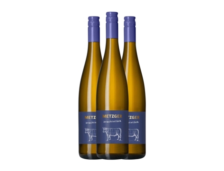 Vinho branco ULI METZGER Prachtstück Cuvée KuhbA Weiß Semi-seco Semi-doce Pfälz (0.75 L - 3 Unidades)
