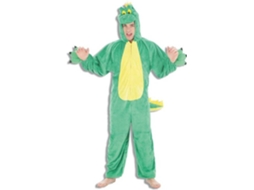 Fato Unisexo TOPDISFARCES Dinossauro Verde (Tam: L)
