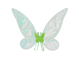 2026-alas De Hada Mariposa Brillantes Para Disfraces De Halloween Niñas Mujeres Fiesta Duraderas 48x60cm Verde