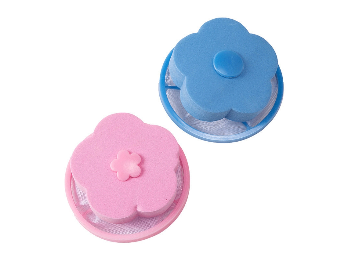 conjunto de 2 bolas de limpeza com filtro BRILVIBERA