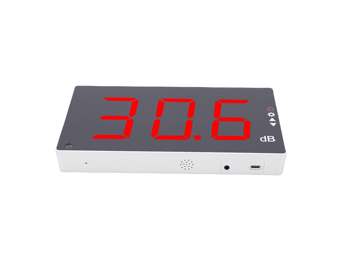 Medidor De Nível De Ruído Digital Hd De 3"