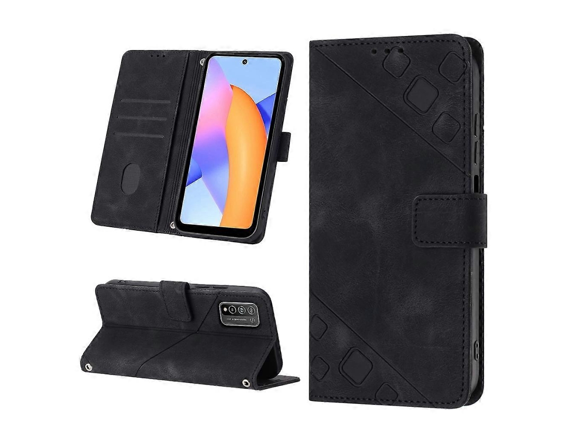 Capa Para Celular For Honor 10x Lite Em Couro Texturizado Com Toque Agradável.