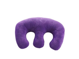 Travesseiro De Massagem Para Tórax Com Capa Lavável Almofada Para Mama Para Salão De Beleza Púrpura