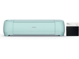 Plotter de Corte + 10 Folhas de Cartolina CRICUT Explore 3 Cartões Preto
