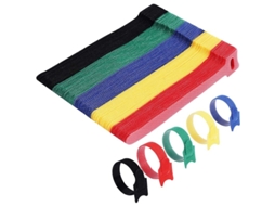 Lurelia Abraçadeiras Para Cabos 100 Peças 15 Cm 3 Cm Reutilizáveis Preto Para Gestão De Cabos