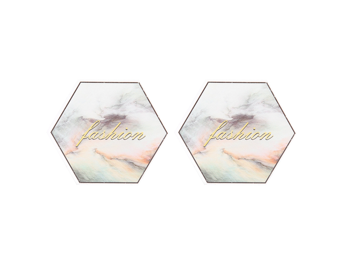 Prato De Arte De Unhas Para Mixagem E Exibição Em Acrílico Com Suporte Para Manicure Em Formato Hexagonal E Redondo