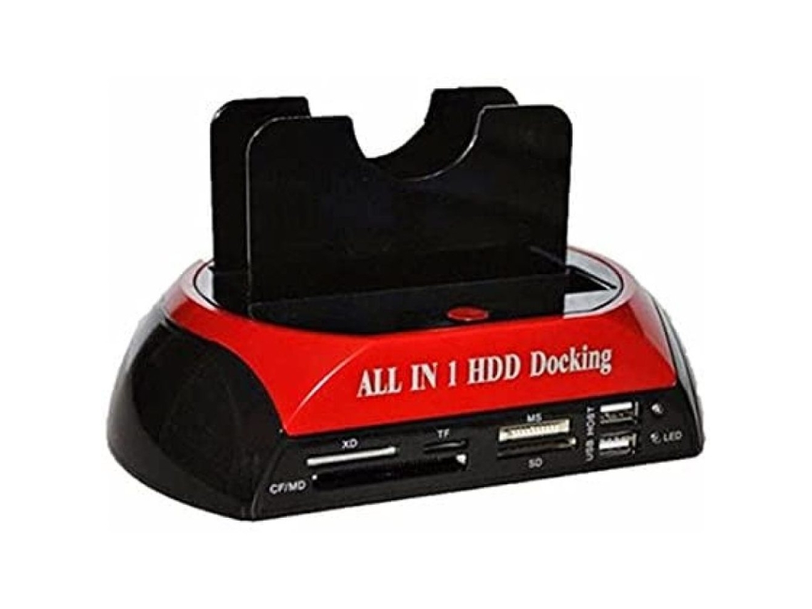 MEOIRUERY Base Para Disco Rígido Dupla Para Hdd De 2.5 E 3.5 Polegadas Ide/sata Usb 2.0