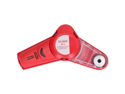 Coletor de pó multifuncional para furadeira com nível a laser sem fio, sucção potente, ABS vermelho, para parede.