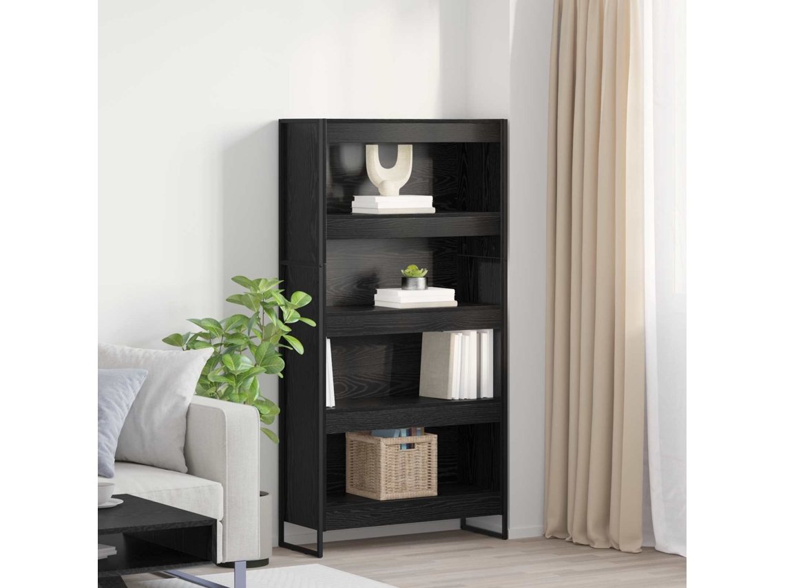 Vidaxl Gabinete De Livros 80 X 30 X 155 Cm Derivados De Madeira