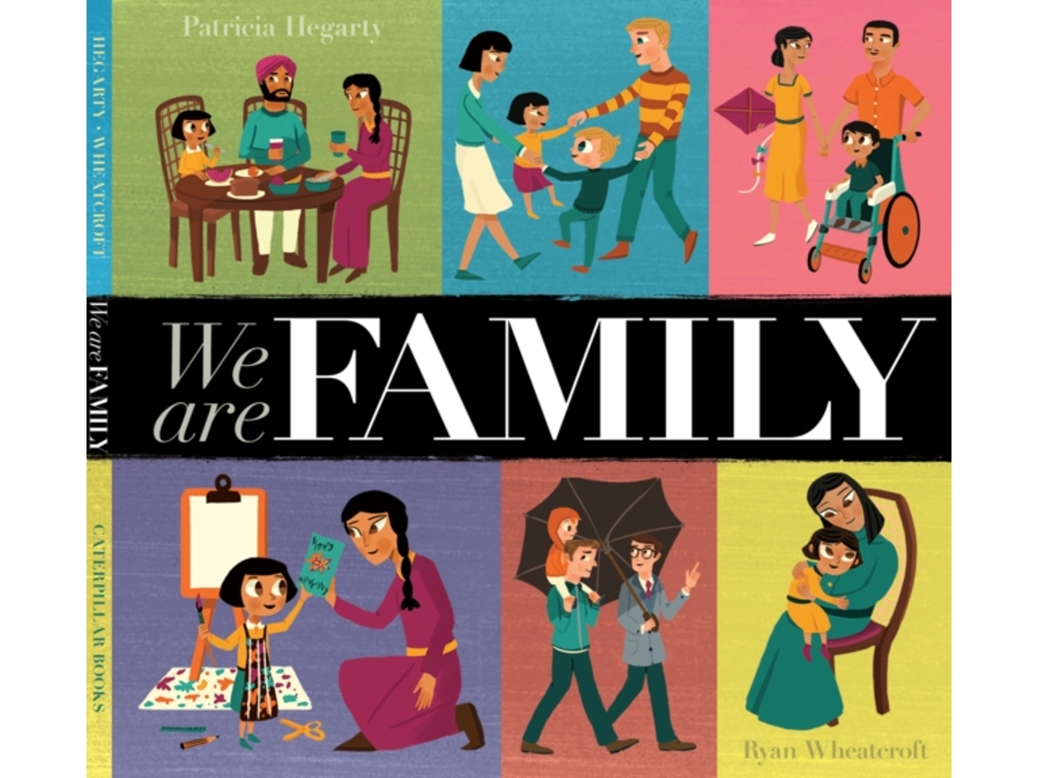Livro We Are Family de Patricia Hegarty (Inglês)