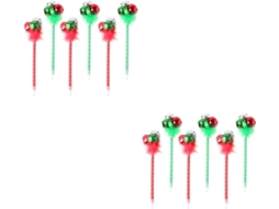 Conjunto De 12 Canetas Esferográficas Em Formato Bengala Doce,