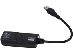 Lan Conexão Com Fio Em Laptop E Desktop, Design Compacto Preto