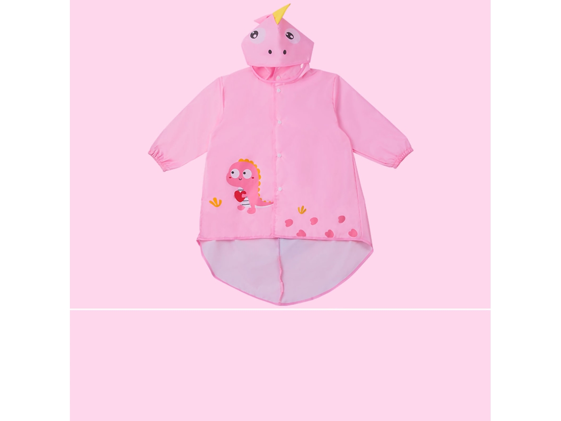 Casaco de Chuva Infantil Estampa Cartoon Menino Menina EVA M