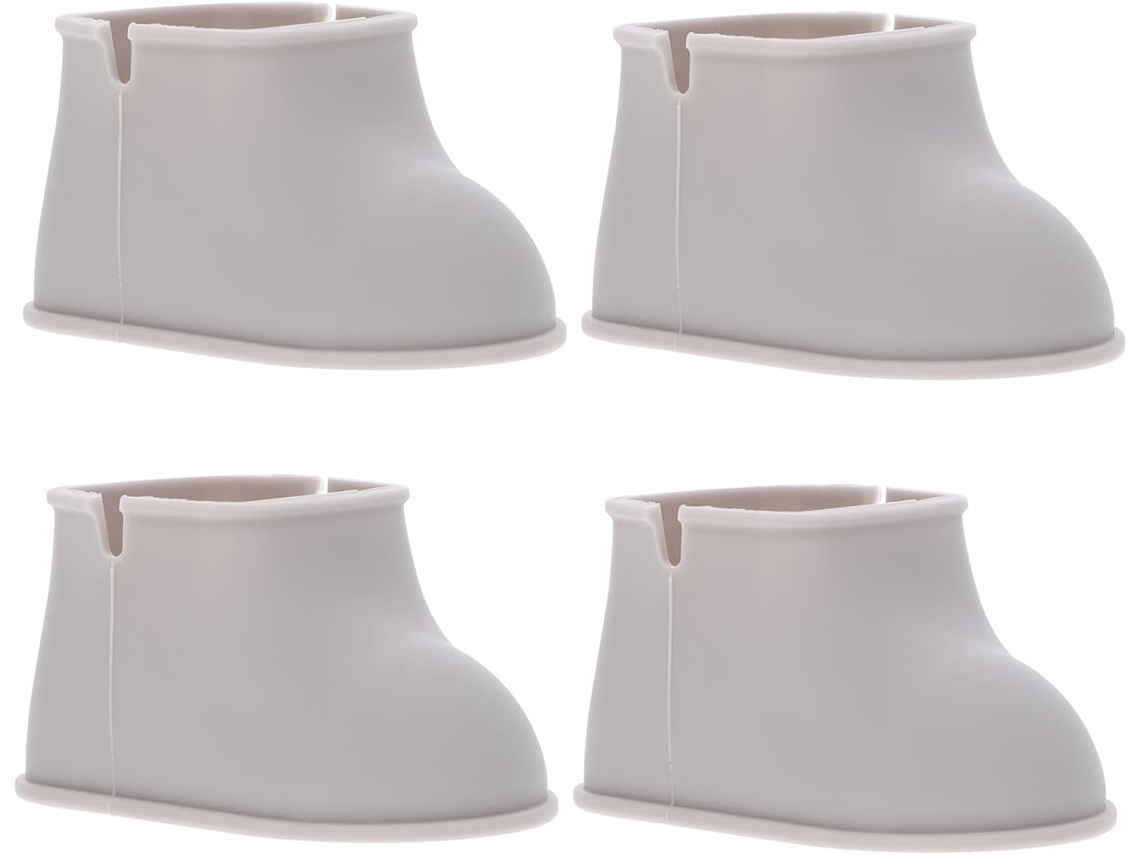 Coheali Conjunto De 4-protetores Silicone Para Pés Cadeiras, Antiderrapantes, Para Mesas E Cadeiras Em Ambientes