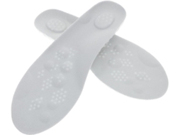 Par De Palmilhas Step, Palmilhas Acolchoadas Para Homens, Respiráveis Para Sapatos De Trabalho