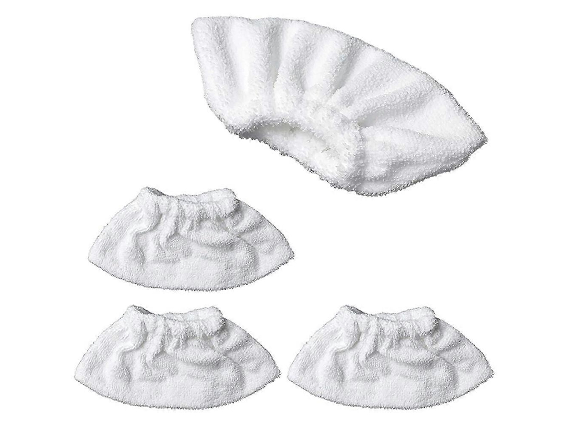 Conjunto De 4 Capas De Microfibra Para Bocal De Limpador A Vapor Manual_glo