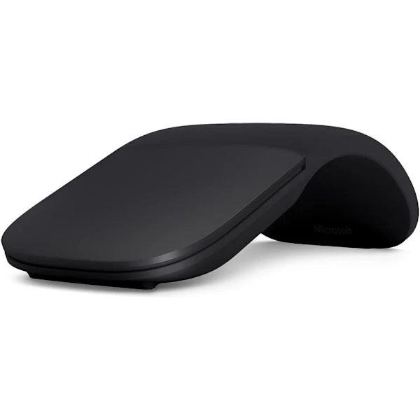 Arc Mouse Preto: Design elegante e ergonômico, ultrafino e leve. AQUAFORGE