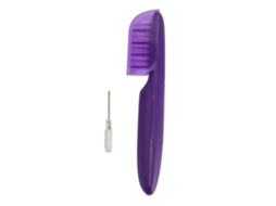 Pente Desembaraçador Elétrico Profissional Para Cabelo Molhado E Seco Com Capa De Po E Ferramenta De Estilo