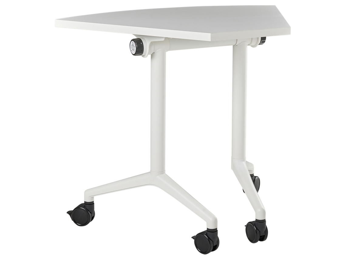 Módulo De Secretária De Canto Dobrável Cavi 90 Cm 64 Cm Branco