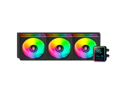 Refrigeração Líquida Mars Gaming Ml Lcdpro360 Aio 600w Tdp Bomba 4ª Gen 3× Ventiladores Preto