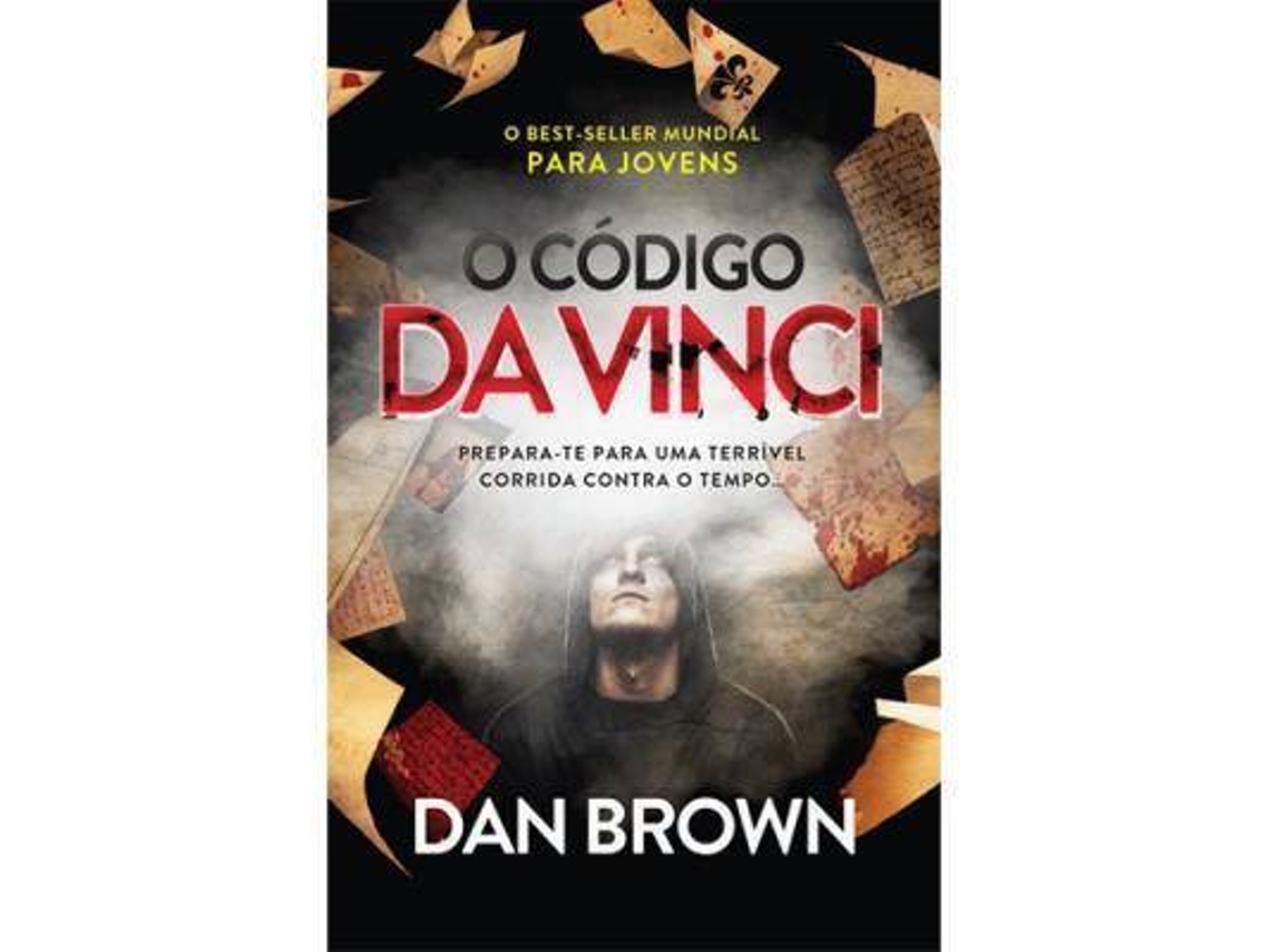 Livro O Código da Vinci - edição juvenil de Dan Brown (Português)