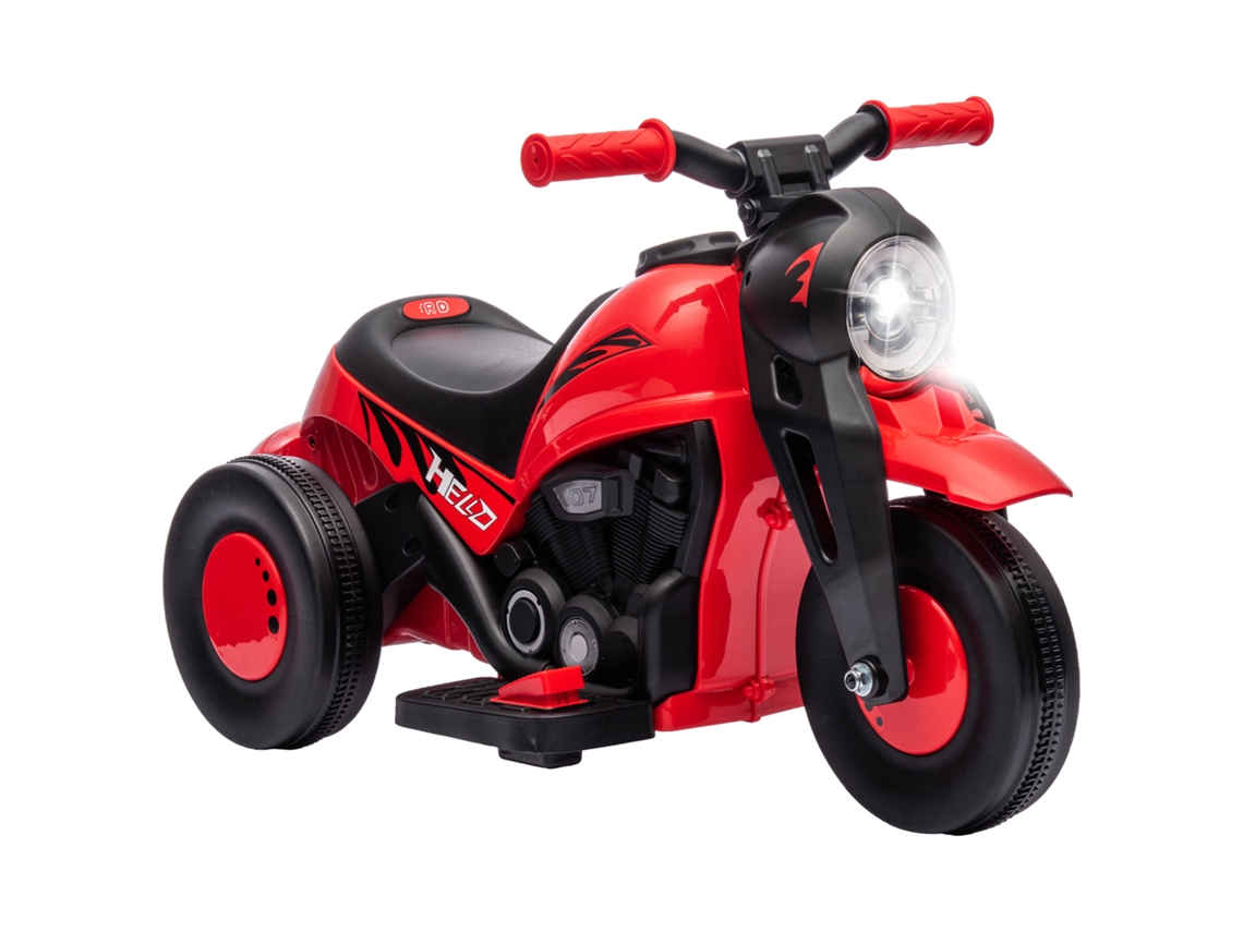 Motocicleta Elétrica Infantil 6v Com Música 2 5 Anos