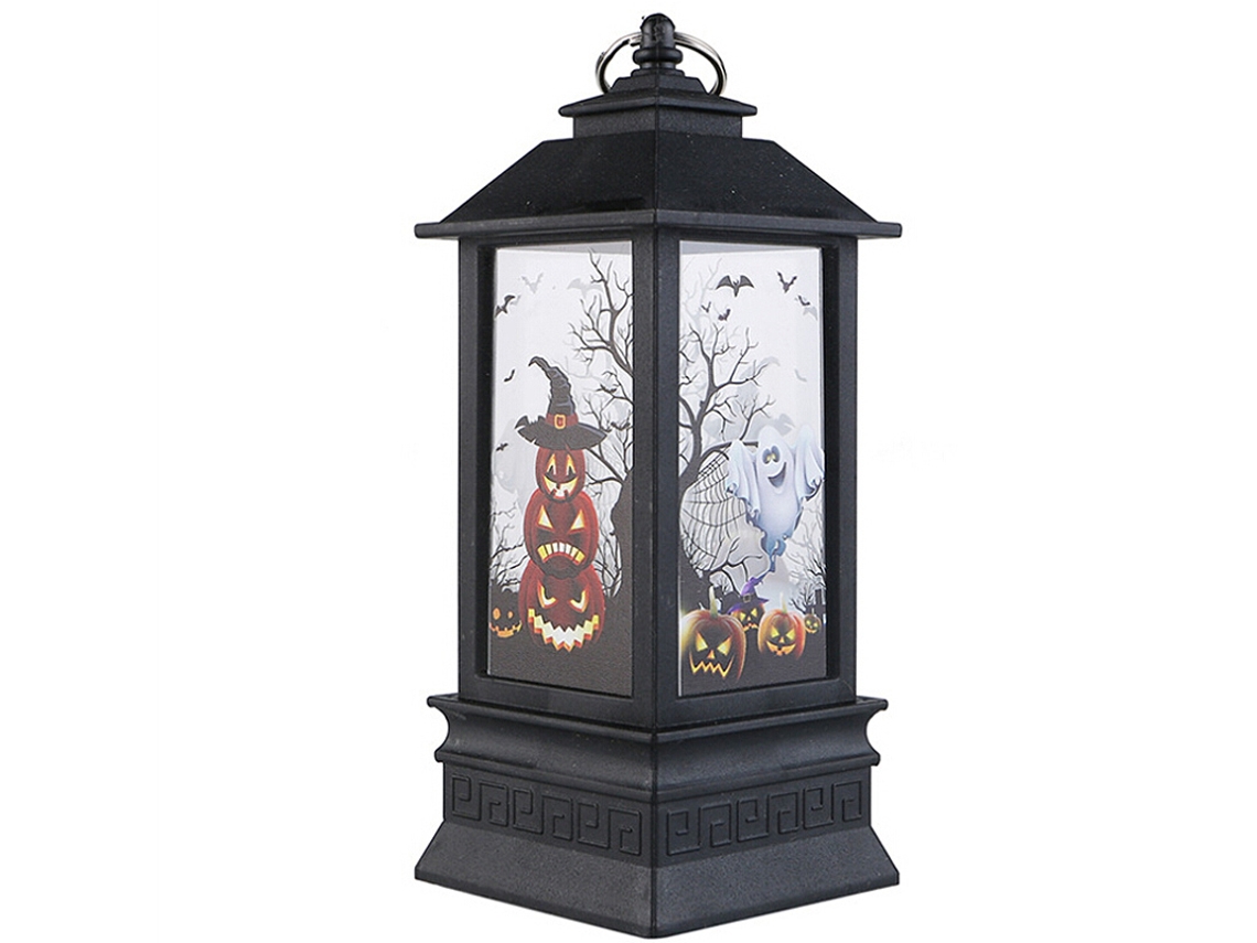 Laxiscreed Refletor Led À Prova D'água 100-240v Com Comando Remoto Para Decoração De Halloween E Natal