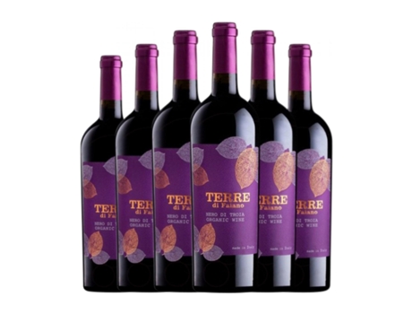 Vinho TERRE DI FAIANO Nero di Troia Puglia Jovem (0.75 L - 6 Unidades)