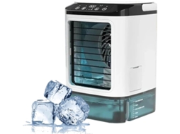 Ventilador AQUAFORGE com névoa dupla, 3 níveis, silencioso