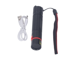 Lanterna UV 365nm Luz Preta Recarregável USB LED Detector de Urina de Pet | S/MARCA