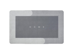 2026-tapete Absorvente Super Linjou Antideslizante Banheiro Suave Secagem Rápida Retangular Cinza Claro 40x60cm Gris 40 * 60 Cm