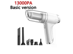 Aspirador De Pó Portátil Para Carro 120000pa, Sem Fio, Limpeza Automática, Mini Aspirador De Pó Para Uso Duplo, Com Bateria Embut Aquaforge