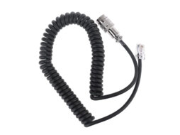 Adaptador De Cabo Microfone Com Conector Modular 8 Pinos Para Rj-45 Microfones Yaesu Md-200, Md-100, M-1, M-100, Ft-450, Ft-900 E-aquaforge