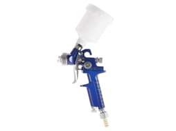 Pistola de pintura HVLP 120ml com bico de 0.5mm para automóveis, móveis e uso doméstico/industrial | S/MARCA