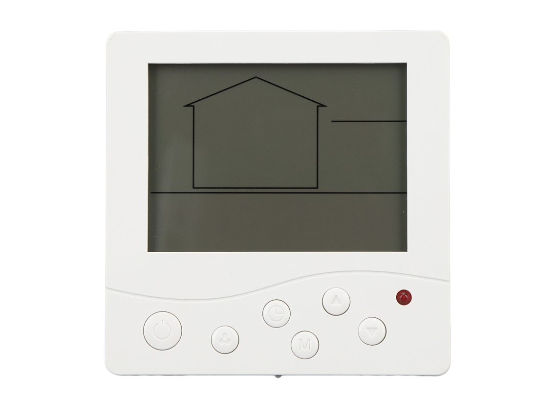 Panel De Control De Aire Acondicionado Con Pantalla Lcd Y Sensor De Temperatura Preciso Termostato Ac 220v Residencial Comercial