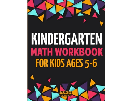 Livro Kindergarten Math Workbook For Kids Ages 5-6 De Wizo Learning (inglês)
