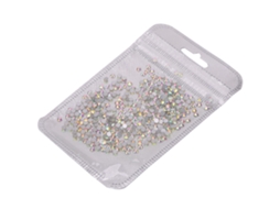 Rinestones Para Arte De Unhas (1000 Peças, Base Prateada, Cor Ab) + Eoocoo
