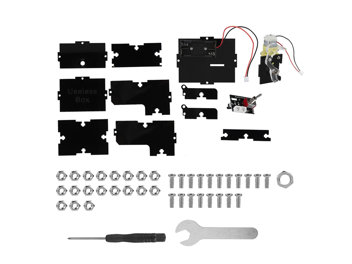 Caixa Mali de brinquedo engraçado, presente único, kit de peças, automática,