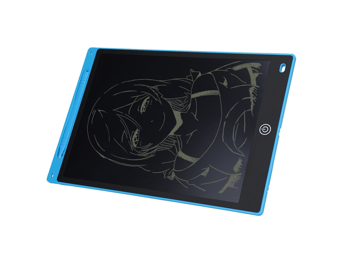 Laxiscreed Quadro De Escrita Lcd De 12 Polegadas Para Crianças, Bloco De Rabiscos E Comunicação
