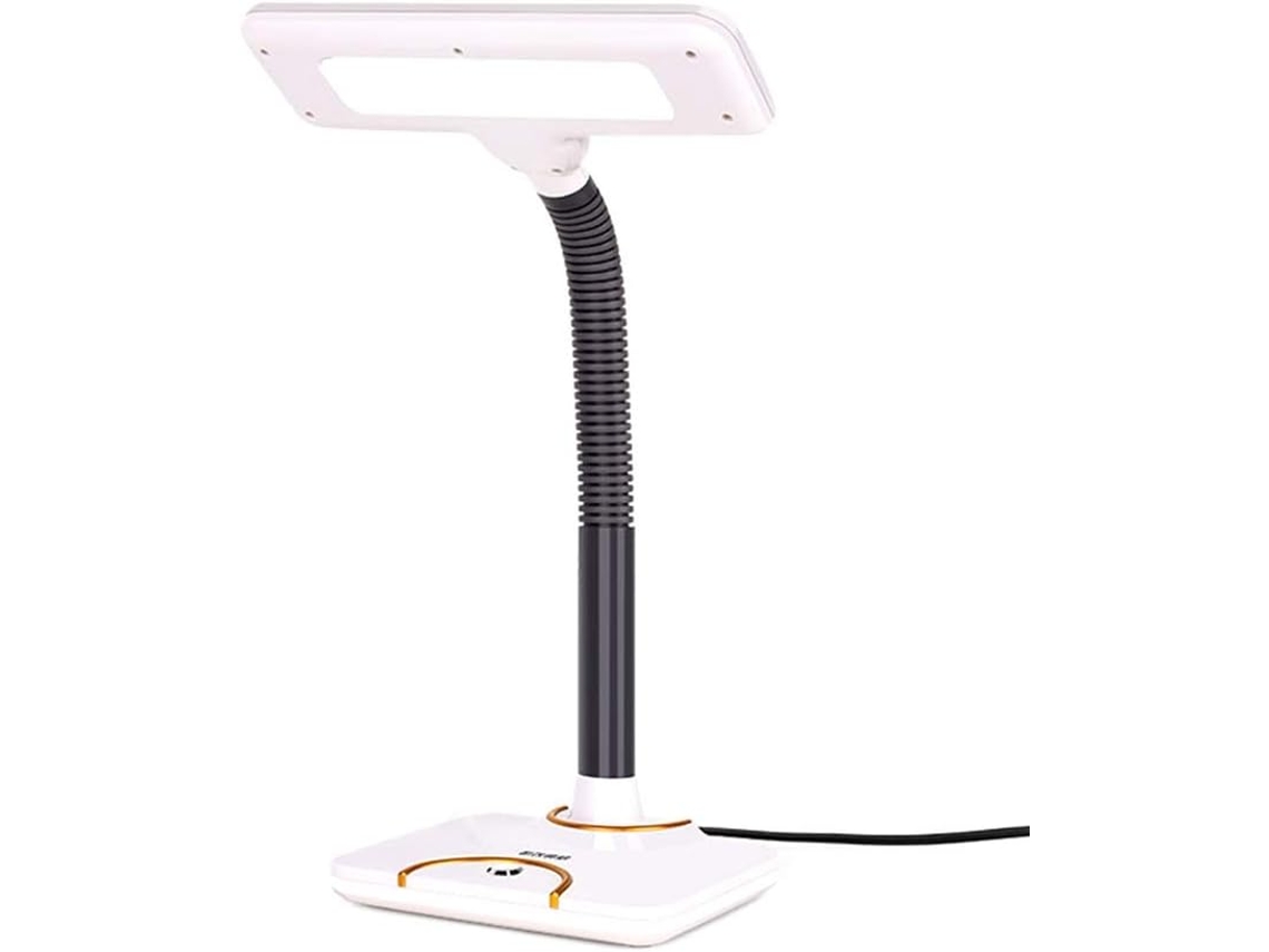 Luminária De Mesa Led Hexeh, Com Proteção Para Os Olhos, Estilo Vintage, Ideal Para Escritório, Quarto Ou Como Luminária