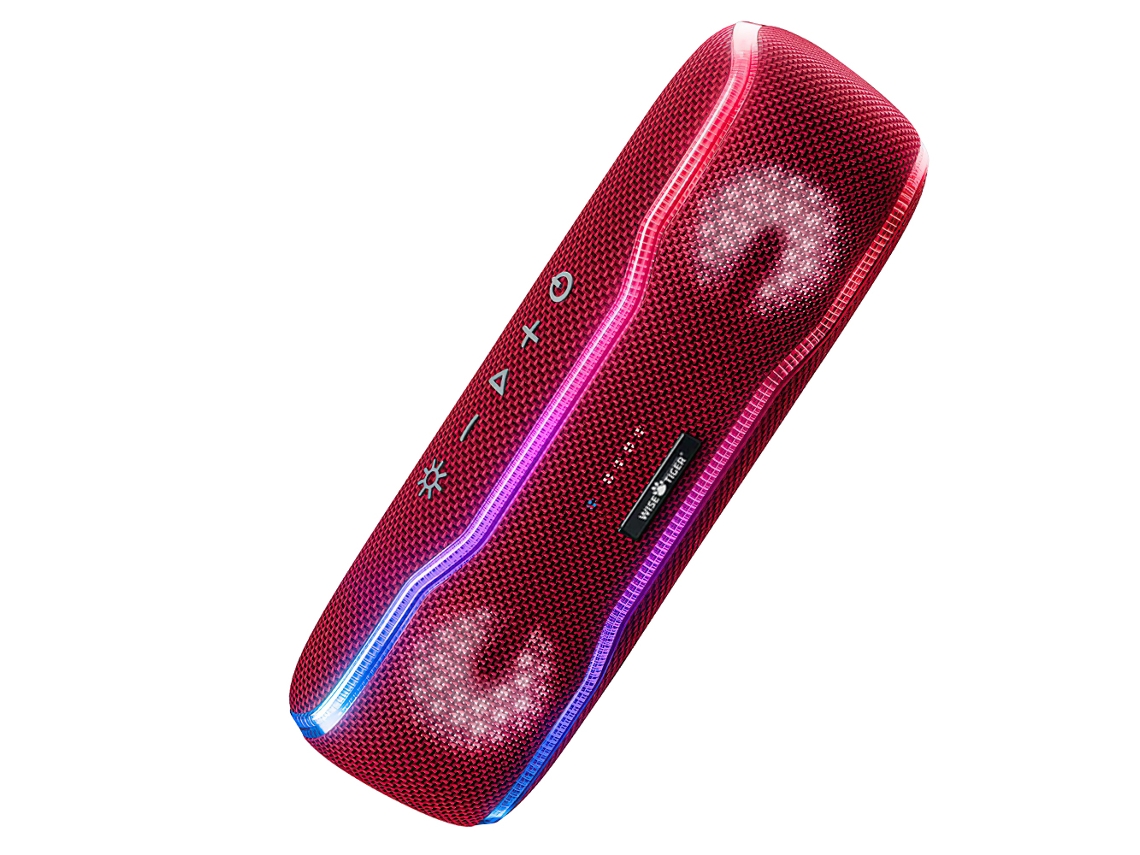 Máquina de karaokê MDUG com dois microfones, som surround, branco