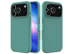 Capa De Silicone Para Iphone 17 Pro Max Proteção Luxuosa E Toque Suave E Sedoso.