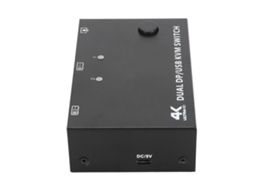 2026 switch Kvm Displayport com 2 Monitores Dúbios 8k 2x2