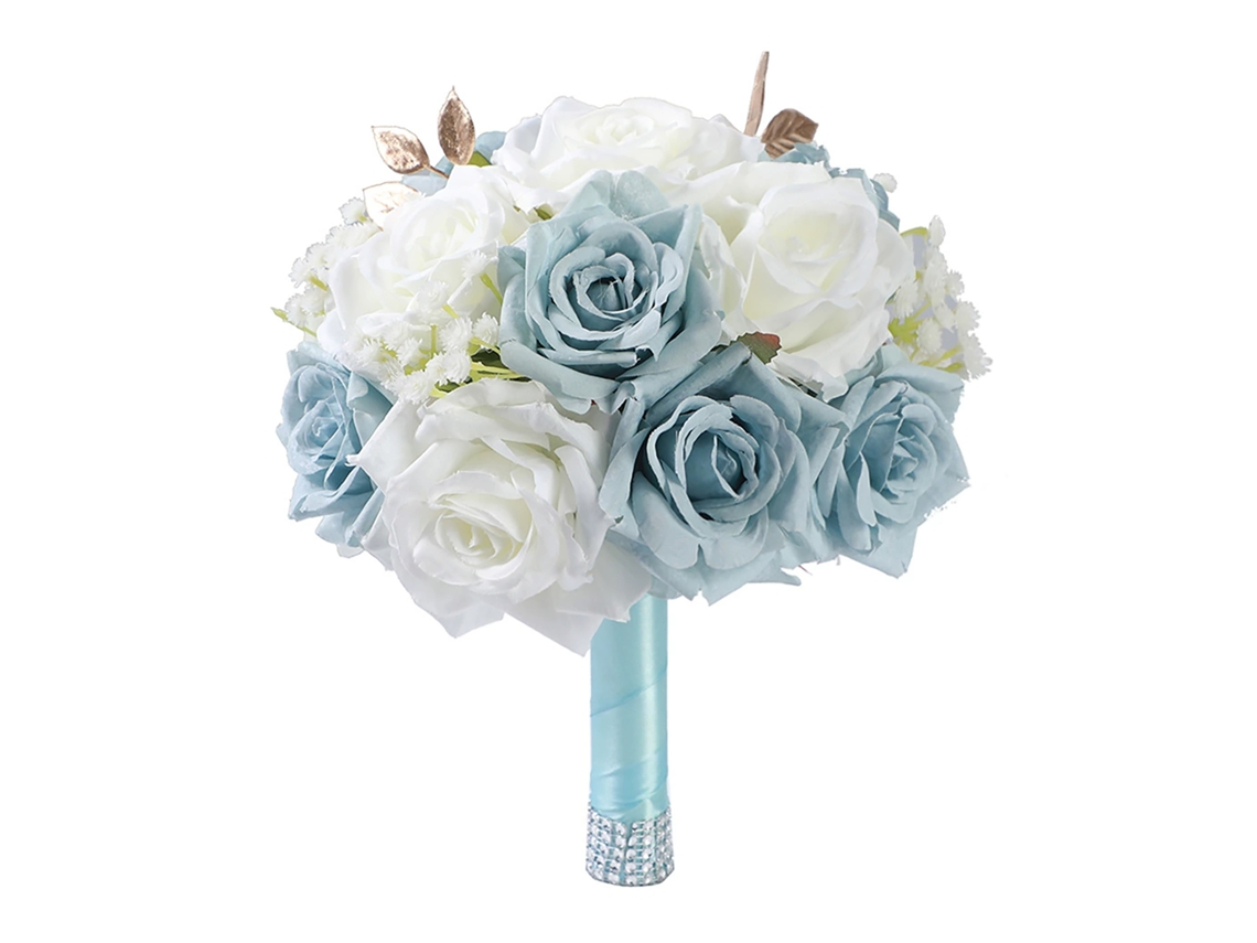 Bouquet de noiva LAXISCREED em estilo cascata, artesanal