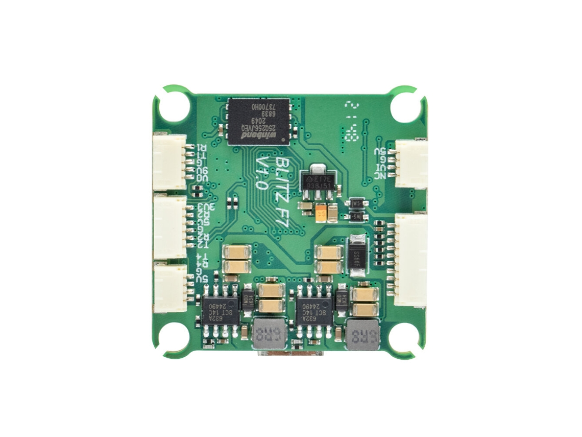 Controlador de Voo Iflight Blitz F7 V1.1 Osd 30,5x30,5mm 2 6s com Bec Integrado de 5v/9v para Drone de Corrida Fpv Nazgul5 V2 MDUG