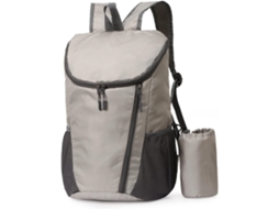 Mochila De Caminhada, Impermeável E Durável, Leve E Dobrável, Para Viagens, Acampamentos E Atividades Ao Ar Livre, Cinza