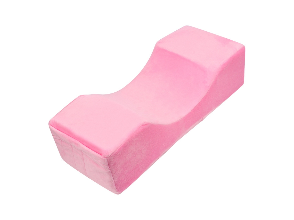 Travesseiro para Cílios, Travesseiro Macio de Espuma Viscoelástica, com Bolso MDUG (rosa)