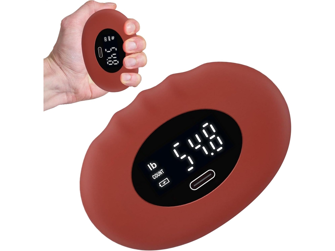 Aparelho De Teste Força Preensão, Ferramenta De Teste Força 380lb, Medidor De Força Preensão Portátil Com Visor Led E